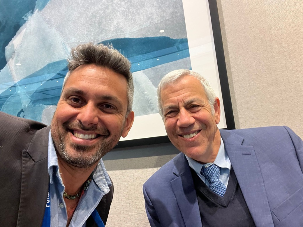 Chaim with David Ruben