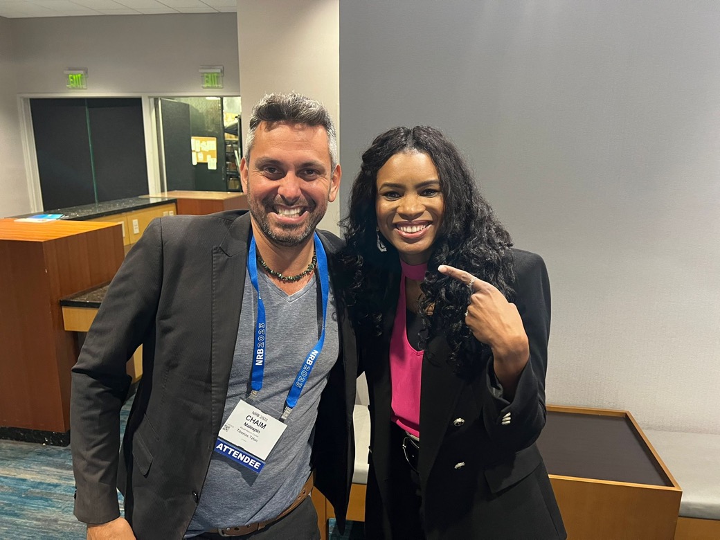 Chaim with Jamie Grace Harper