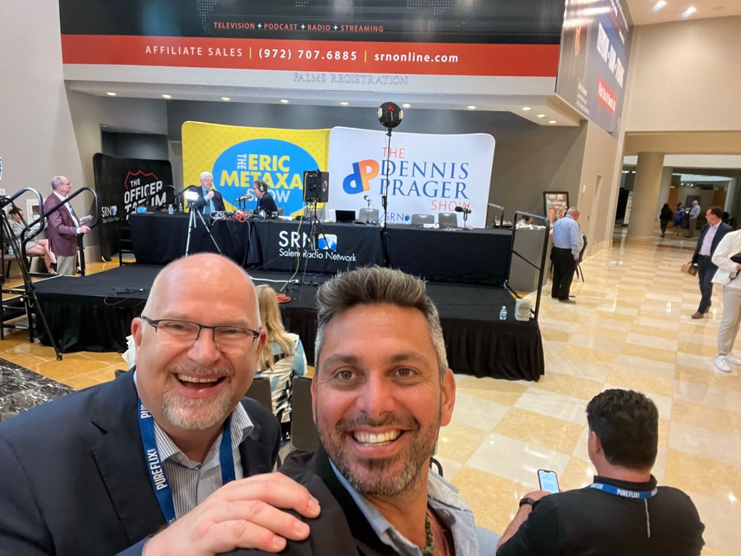 Chaim with Jurgen Buehler